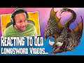 Reacting To My Old Monster Hunter World Longsword Gameplay ∙ We All Started Somewhere....