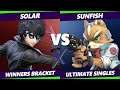 S@X 415 Winners Bracket - solar (Joker, ROB) Vs. Sunfish (Fox, Rosalina) Smash Ultimate - SSBU