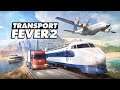 Transport Fever 2  Trains, truck trams and buses   part 9