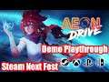 Aeon Drive Demo | PC | Steam Game Fest