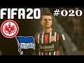 FIFA 20 KARRIERE (Hertha BSC) #020 14. Spieltag vs Frankfurt | Let´s Play FIFA 20