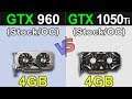 GTX 960 Vs. GTX 1050 Ti | Stock and Overclock | New Games Benchmarks