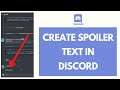 How to Create Spoiler Text in Discord (2021) | Add Spoiler Tag on Discord