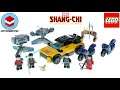LEGO Marvel Shang Chi 76176 Escape from The Ten Rings​ - LEGO Speed Build Review