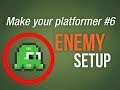 🔴Make own video game with Game Maker Studio 2 | Platformer tutorial - #6 enemy