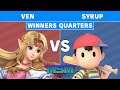 MSM Online 54 - Sugoi | ven (Zelda) Vs. Armada | Syrup (Ness) - Winners Quarters