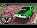 Parking Frenzy 3D: New Mustang  Unlcoked Green Car - Android Game Play 2019