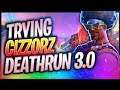TRYING CIZZORZ DEATHRUN FOR THE FIRST TIME EVER | Fortnite - OPscT