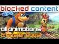 ALL Banjo-Kazooie's Animations & Spiral Mountain EASTER EGGS!