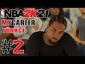 BEKLENMEDİK SAKATLIK  !!! | NBA 2K21 Türkçe MyCAREER #2 (PC)