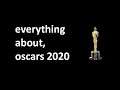 Everything about Oscars 2020