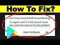 Fix Can't Download ZOOM Cloud Meetings App Error On Google Play Store Problem 100% Solved