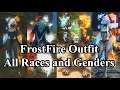 GW2 Frostfire Outfit All Races and Genders Showcase