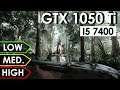 Hunt Showdown GTX 1050 Ti + i5-7400 | Low vs. Medium vs. High | 1080p