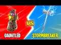 INFINITY GAUNTLET VS STORMBREAKER / Fortnite Battle Royale