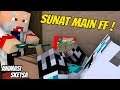 Lucu - Frostdiamond Sunat main FF ( Animasi Minecraft Indonesia )