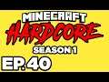 Minecraft: HARDCORE s1 Ep.40 - 🌊 EXPLORING OCEAN MONUMENT FOR THE FIRST TIME!! (Gameplay Lets Play)