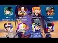 My Hero Academia,One Punch Man,Bleach 3D,Bounty Rush,Saint Seiya,7DS Grand Cross,Captain Tsubasa,DBZ