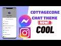 New Chat Theme || How To Get Cottagecore & Birthday Chat Theme On Instagram Messenger