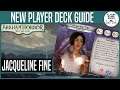 NEW PLAYER DECK FOR JACQUELINE FINE | Arkham Horror: The Card Game