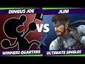 Smash Ultimate Tournament - Dingus Joe (Game & Watch) Vs. JLim (Snake) S@X 327 Winners Quarters