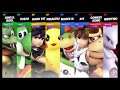 Super Smash Bros Ultimate Amiibo Fights   Request #4461 4 Team battle at Green Greens