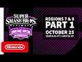 Super Smash Bros. Ultimate NA Online Open October 2020 - Finals: Regions 7 & 8 - Part 1