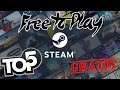 TOP 5 - JUEGOS DE STEAM GRATIS Y DE POCOS REQUISITOS (free to play)