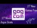 27 Jogos Novos Gratis para PC no site da GoG.com | 27 New Free PC Games on the GoG.com website 2020