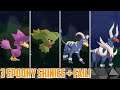 3 SOS Spooky Shinies and a Shiny FAIL! Shiny Murkrow/Misdreavus/Houndoom Reactions! Pokemon USUM