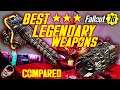 Best Legendary Weapon VS Gauss Minigun In Fallout 76 Wastelanders