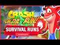 CRASH ON THE RUN - SURVIVAL MODE!! | Farming Trophies in Multiplayer - Crash on the Run Gameplay