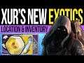 Destiny 2 | XUR'S NEW EXOTICS & LOCATION! DLC Exotics, NEW Engram & Where is Xur | 14th February