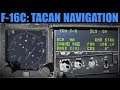 F-16C Viper: Tacan Navigation & Runway Radials Tutorial | DCS WORLD