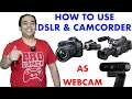 How To Use DSLR & Camcorder as WEBCAM | Unboxing - Cheap & Best HDMI Input Dongle | #NamokarGaming