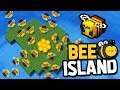 i built a KILLER BEE ISLAND In Minecraft
