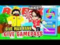 I GAVE WHOLE SERVER NOOB RANK!! TROLLING WITH ADMIN COMMANDS IN ROBLOX NINJA LEGENDS!! (She Cried)
