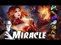 MIRACLE [Lina] The Ultimate Deleted Enemy | Midlane | Best MMR Gameplay - Dota 2