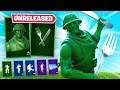Playing Fortnite with UNRELEASED SKINS (Exclusive)