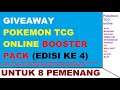 Pokemon TCG online INDONESIA GIVEAWAY ONLINE BOOSTER PACK 4