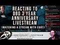 Reacting to DBD 3 Year Anniversary - Unedited stream footage