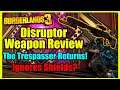 The Trespasser Sniper Returns To Borderlands 3 | Disruptor Sniper Weapon Review (Ignores Shields)