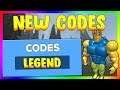 ALL 3 NEW GIANT SIMULATOR CODES *LEGENDARY ITEMS UPDATE* | Roblox Codes