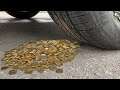 Experiment Car vs Coins, Coca cola, Fanta, Pepsi | Crushing Crunchy & Soft Things by Car | Test Ex