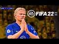HAALAND to CHELSEA // FIFA 22 PS5 MOD Ultimate Difficulty Career Mode HDR Next Gen