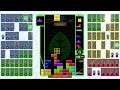 i did the dt cannon from my memory in tetris 99 teams!!