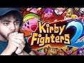 NEW KIRBY GAME WE RIDE! Kirby Fighters 2 PLAYTHROUGH PART 1!