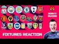 Premier League Fixtures 2020/21 Reactions - Leicester City Open At The Baggies