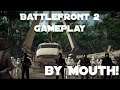 Star Wars Battlefront 2 gameplay by mouth with a Quadstick - Loving the AT-ST on Yavin 4!