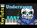 Underswap Theme [Undertale AU] - Easy Mode [Piano Tutorial] (Synthesia)